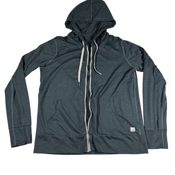 Vuori Tops - Vuori VW268 Halo Performance Hoodie Women's S Deep-Green Zip Sweatshirt READ